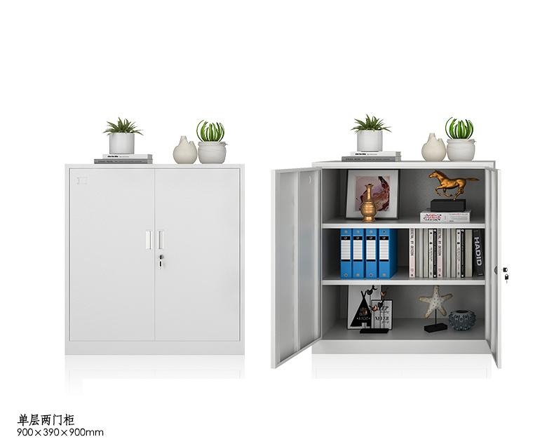 单层两门柜