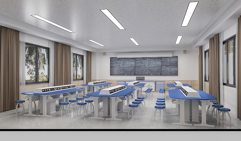 椭圆型 物理电学实验室